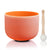 Colored Crystal Singing Bowls Sacral Chakra Orange
