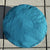 Overhead view of Shanti Bowl Teal Meditation Cushion